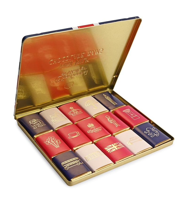Charbonnel et Walker Union Jack milk chocolate slims tin 150g - British product