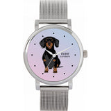 Superdrug Toff London Pink Ladies Black Dachshund Dog Watch- Buy online at McGrocer