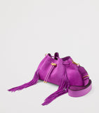 Jimmy Choo medium cinch suede bucket bag (British brand)