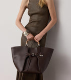 Ralph Lauren Collection leather tote bag, imported from the UK