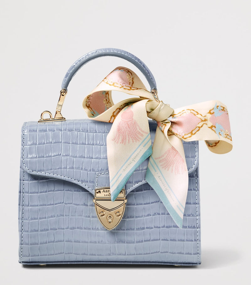 Aspinal of London mini Mayfair top-handle bag imported from the UK