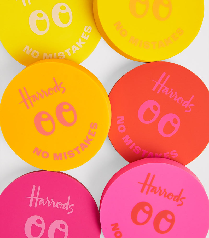 Harrods No Mistakes Erasers set of 6, UK version