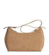 Harrods Claudie Pierlot Suede Shoulder Bag, H24cm x W36cm x D7cm- Buy online at McGrocer