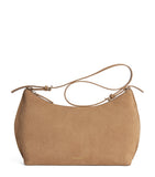 Claudie Pierlot suede shoulder bag H24cm, imported from the UK