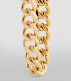 Anita Ko yellow gold Cuban chain single earring, imported from the UK