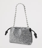 LOEWE Mini Beaded Flamenco clutch purse, imported from the UK