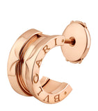 Bvlgari B.zero1 hoop earring rose gold - British product