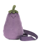 Jellycat aubergine shoulder bag, UK version