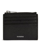 Sandro Paris leather card holder, UK version