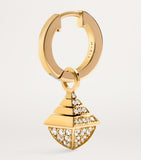 Marli New York drop earrings in yellow gold with diamonds (British brand)