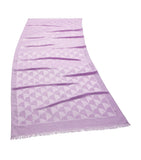 Bvlgari Calla jacquard silk wool maxi scarf (British brand)