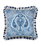 Etro Hoa tassel-trim cushion 45cm x 45cm, imported from the UK