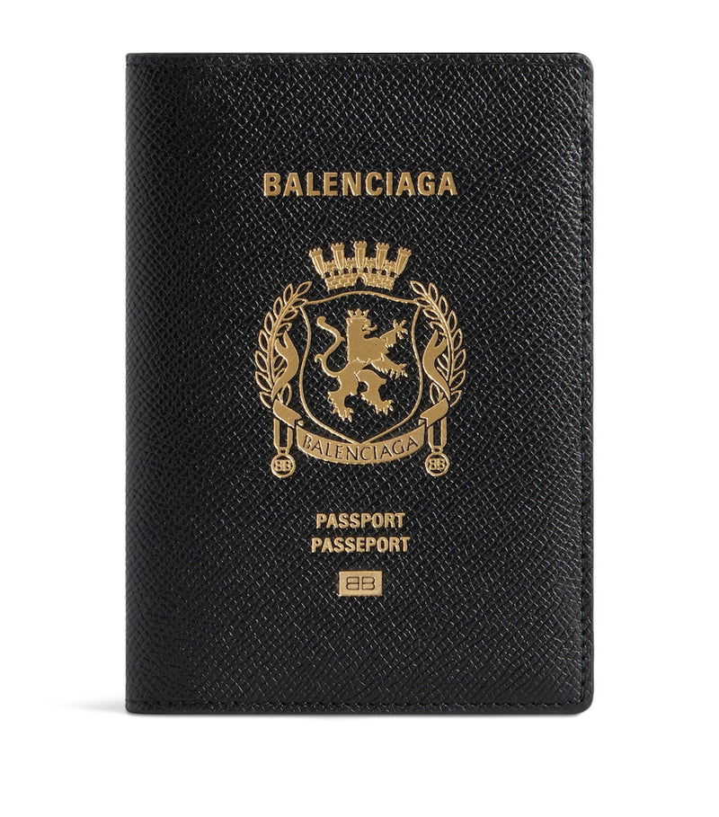 Balenciaga calfskin passport holder - British product