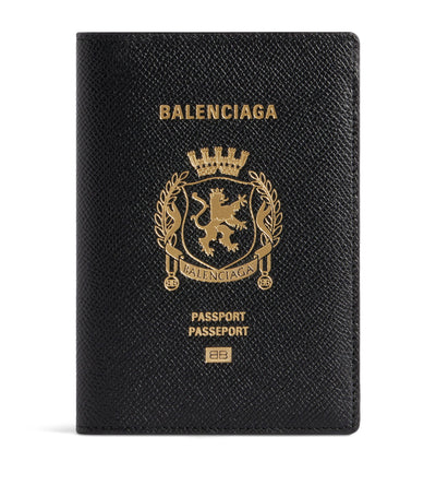 Harrods Balenciaga Calfskin Passport Holder- Buy online at McGrocer