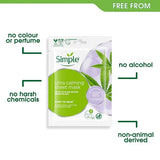 Simple Ultra Calming Hemp Sheet Mask 1Pc (British brand)