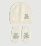 Brunello Cucinelli kids cashmere beanie, mittens and socks set, UK version