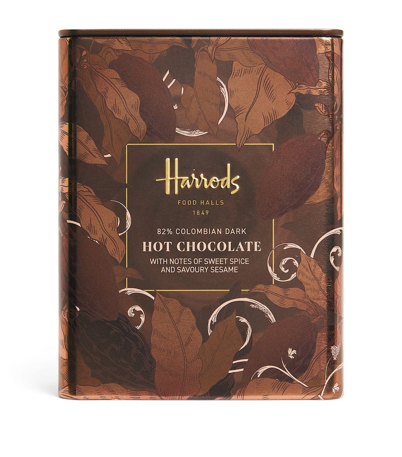 Harrods 82% Colombian dark hot chocolate 250g, UK version