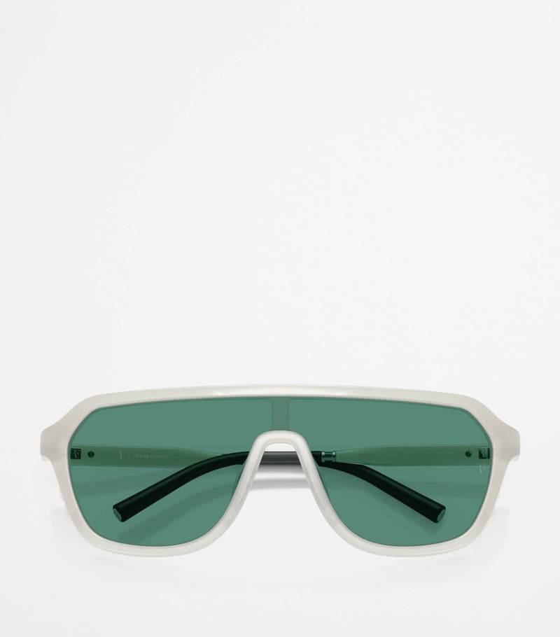 Oliver Peoples R-12 goggle sunglasses - British product