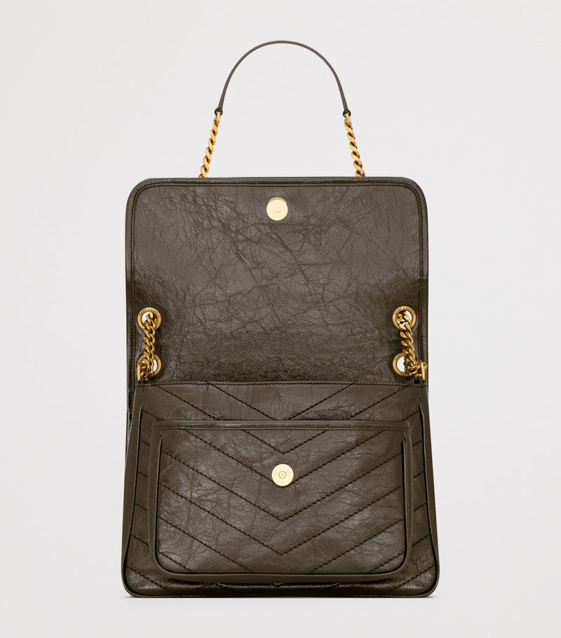 Saint Laurent Niki shoulder bag calfskin leather (British brand)