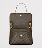 Saint Laurent Niki shoulder bag calfskin leather (British brand)