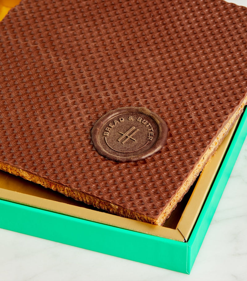 Harrods Milk Chocolate Bread and Butter slab 260g, UK version