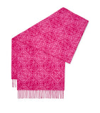LOEWE Anagram wool-cashmere scarf 180cm, imported from the UK
