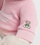 Harrods jersey bear toy with logo sweatshirt, 30cm height, UK version