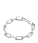 Harrods Monica Vinader Sterling Silver Alta Charm Bracelet 20cm- Buy online at McGrocer