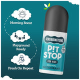Scrubbingtons Children's Natural Deodorant Original Fresh 2 x 75ml (British brand)