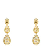 Boucheron yellow gold Serpent Bohème pendant earrings, imported from the UK