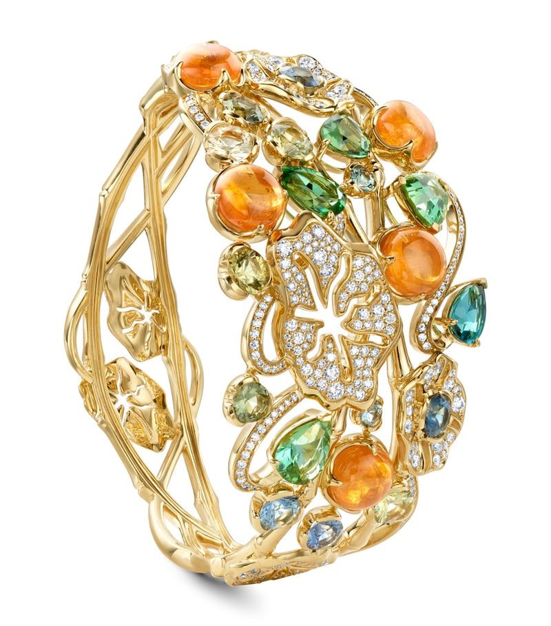 Boodles Palace Collection Queen Charlotte's Cottage bangle, imported from the UK