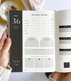 Blush and Gold Fitness Meal Planner - British product