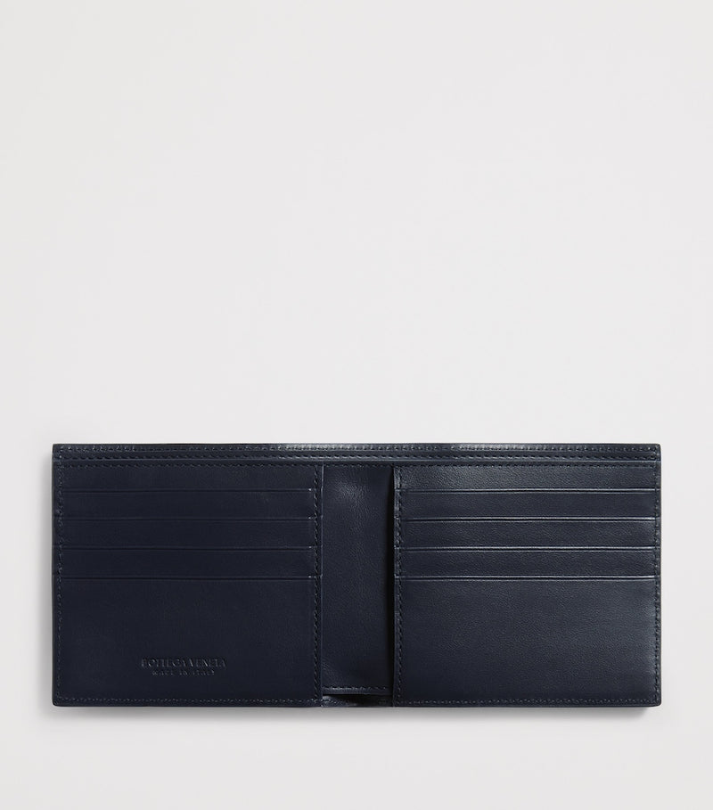 Bottega Veneta Intrecciato leather bifold wallet, imported from the UK