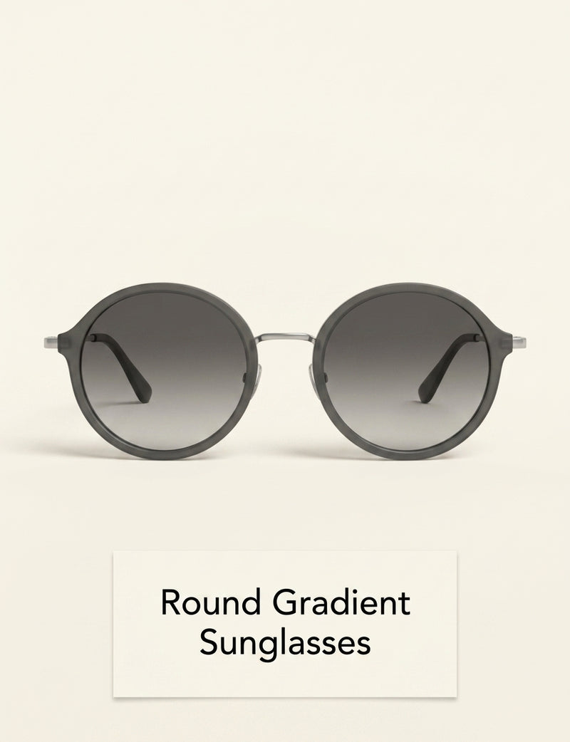 Gucci GG0061 round-frame sunglasses (British brand)