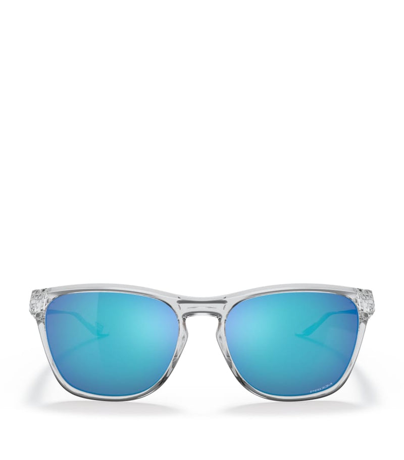 Oakley Manorburn square sunglasses with Prizm lenses, imported from the UK