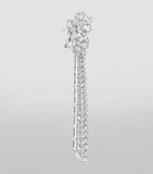 Graff Carissa drop earrings 7.4cm white gold diamond - British product