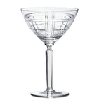 Ralph Lauren Home Hudson Plaid martini glass, imported from the UK