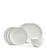 Harrods Wedgwood Gio 12-Piece Dinnerware Set- Buy online at McGrocer