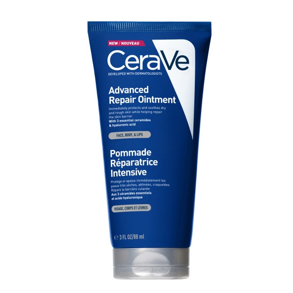 CeraVe Advanced Repair Ointment for Face Body Lips 88ml - British product