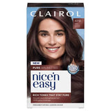 Clairol Nice'n Easy Pure Brunettes Permanent Hair Dye Deep Mocha Brown