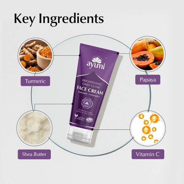 Ayumi Daily Glow face cream 100ml (British brand)