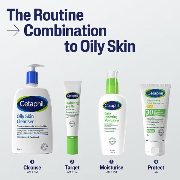 Cetaphil Oily Skin Cleanser 473ml - British product