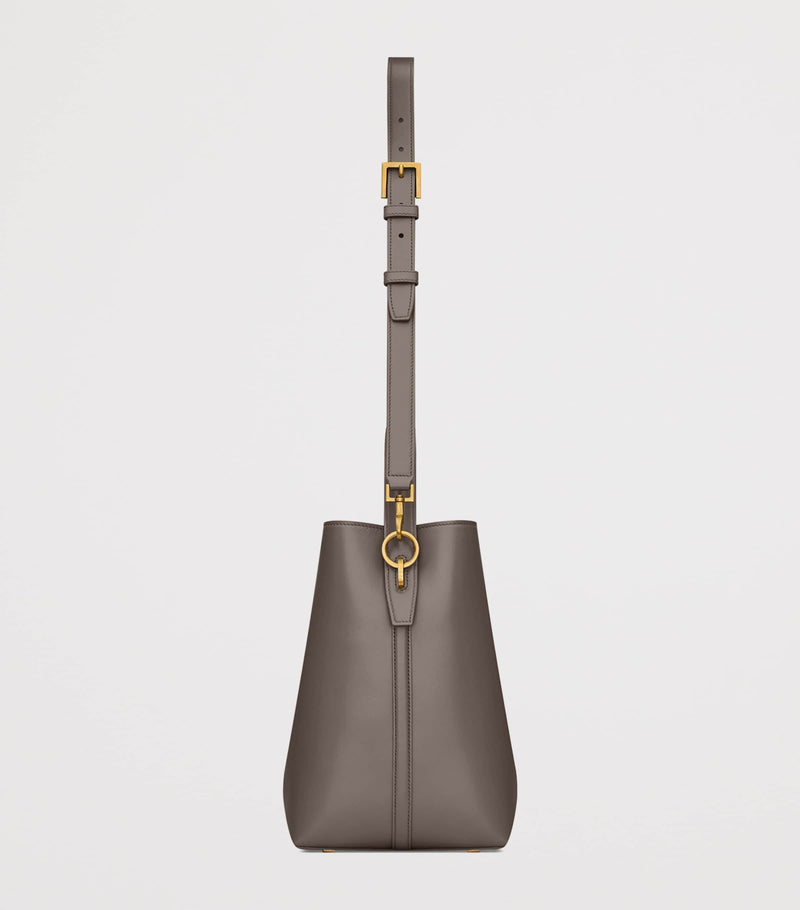 Saint Laurent Le 37 bucket bag in smooth leather - British product