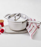 Le Creuset 3-ply stainless steel saucepan 14cm (British brand)