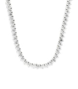Harrods Harrods White Gold and Diamond Tennis Necklace (37.24ct)- Buy online at McGrocer