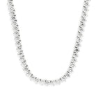 Harrods diamond tennis necklace 37.24ct white gold (British brand)