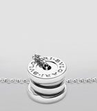 Bvlgari B.zero1 white gold pendant necklace (British brand)