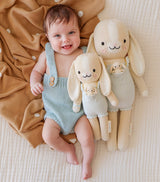 Harrods Cotton Knit Bunny Soft Toy 33cm for Newborns- Buy online at McGrocer