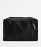 Dolce&Gabbana leather logo plaque toiletry bag - British product