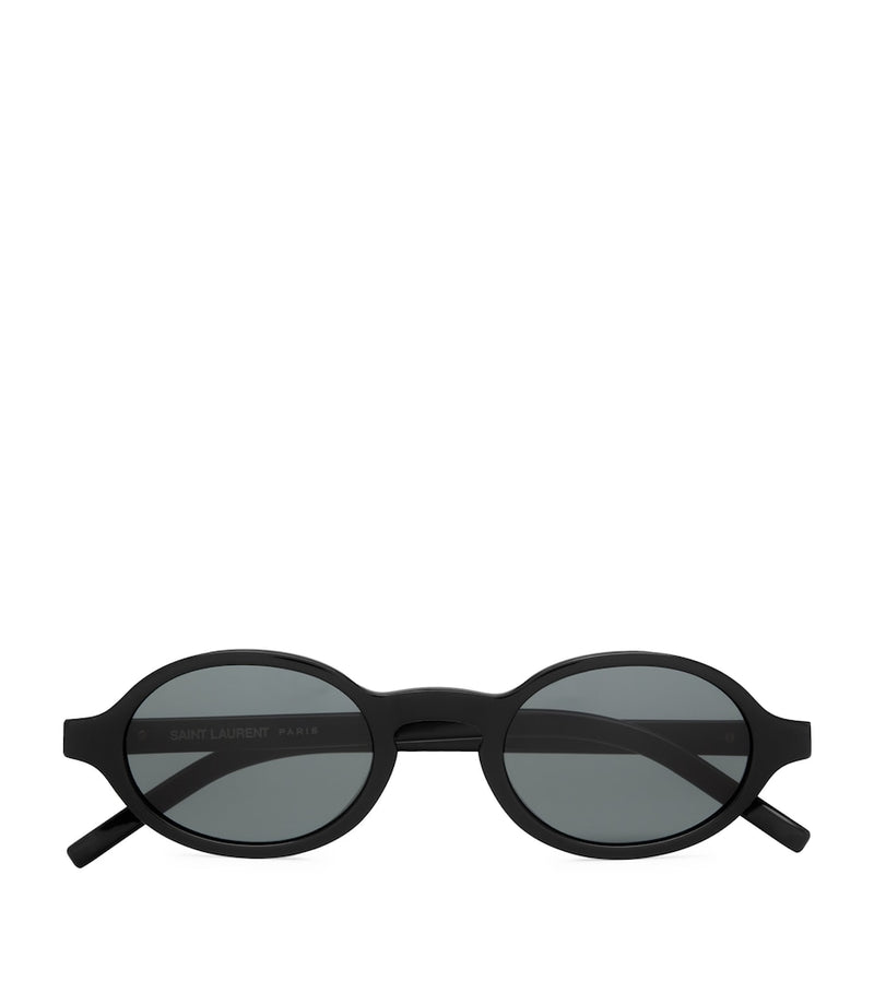 Saint Laurent oval acetate sunglasses SL M161, UK version